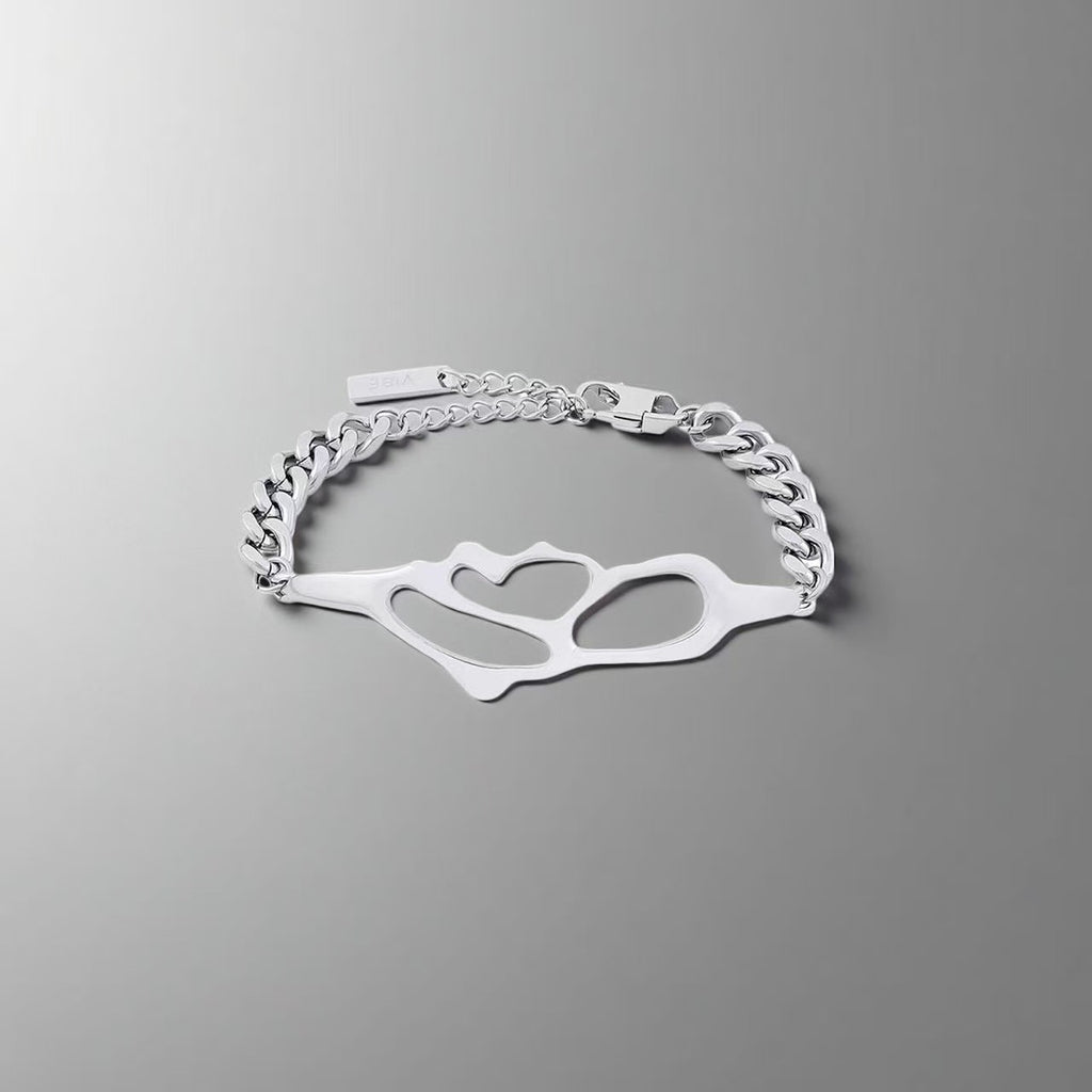 Matrix Melt Irregular Lattice Bracelet