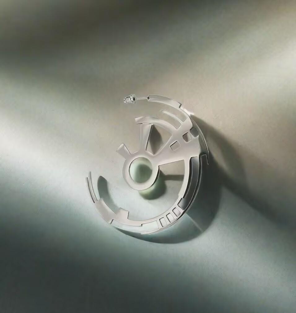 Cyberpunk Gear Earrings | Turbine Industrial Ear Studs for Him & Her | Y2K Techwear Jewelry | Edgy Unisex Gift for Party or Birthday