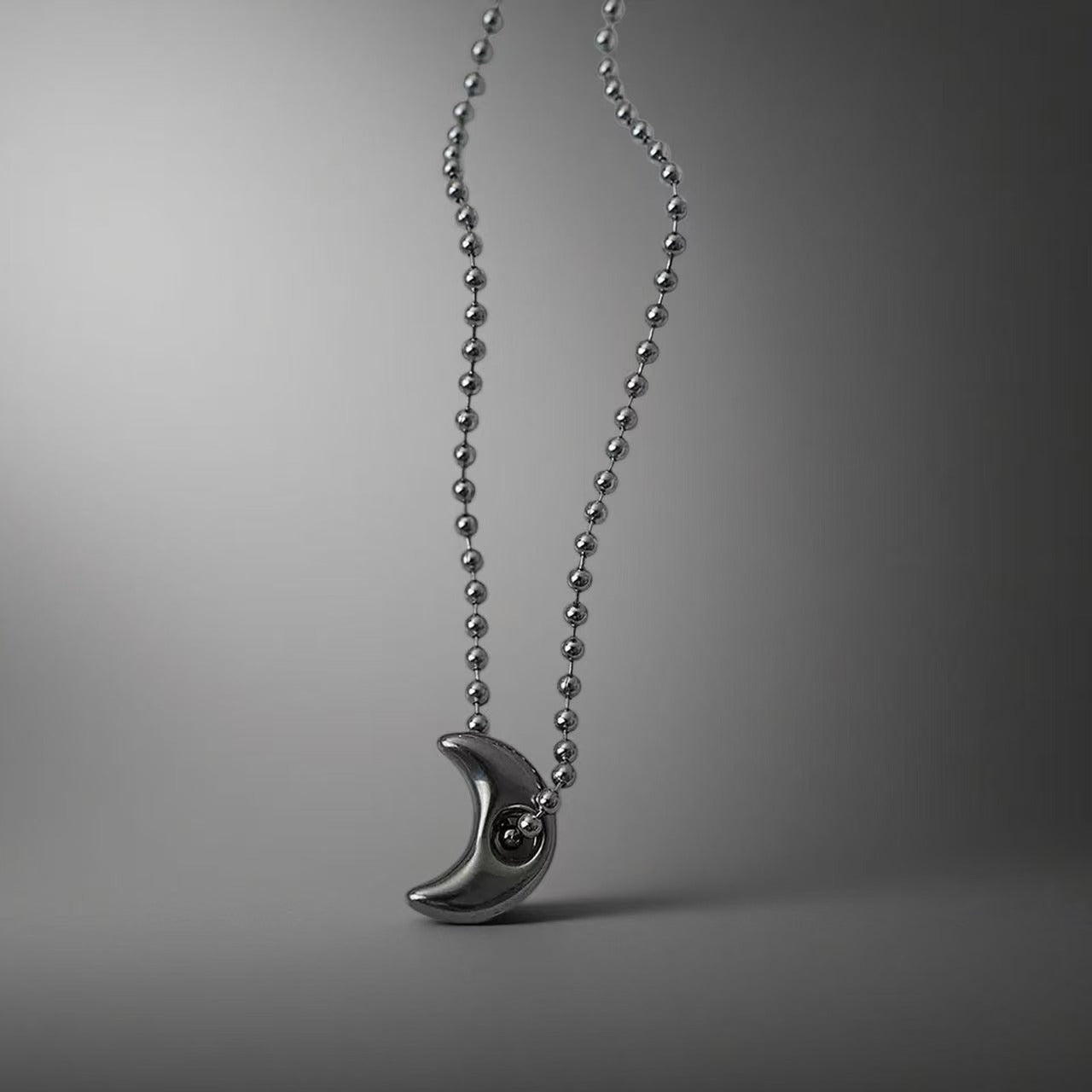 Star Necklace | Silver | Cybernicho | Molten Anima Polaris Pendant | Cyberpunk Goth Jewelry